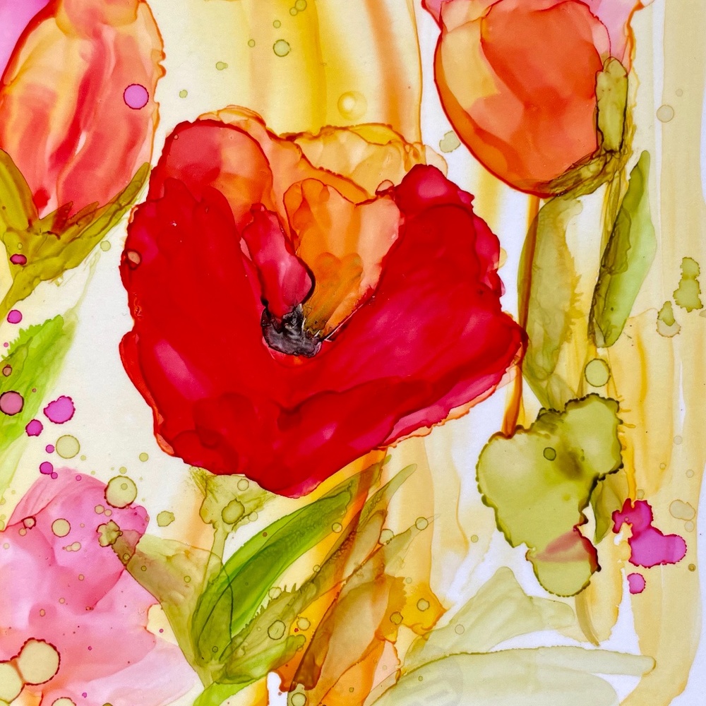 Artist Note Cards w Envelopes. 4  Notecards to Box